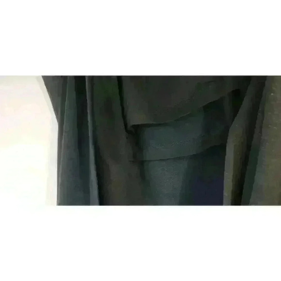 Alembika Mixed Media Colorblock Maxi Skirt Black Lagenlook Size 2 / 8 - Picture 8 of 11